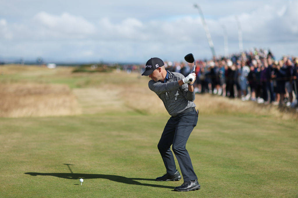 Brian Harman during The 150th Open in 2022